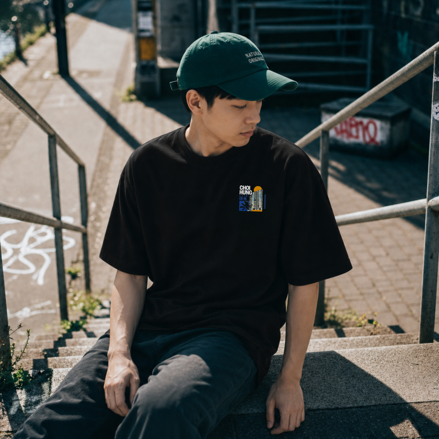 《CHOI HUNG • 彩虹》- The Silhouette Tee