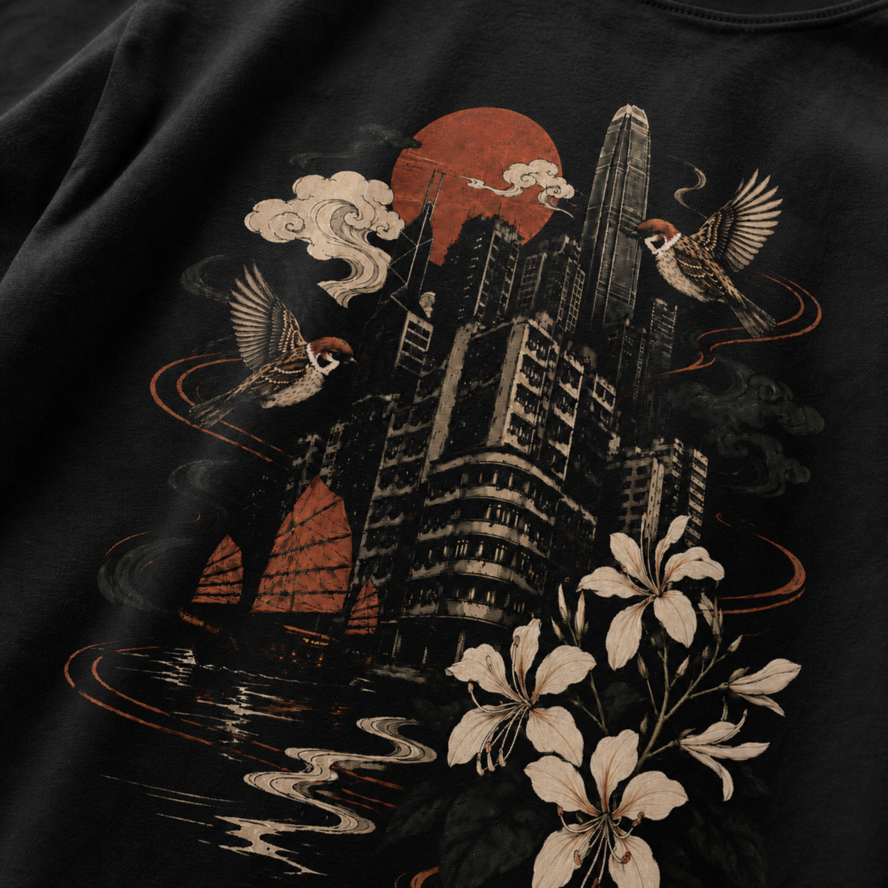 《SPARROW • 麻雀》- The Silhouette Tee