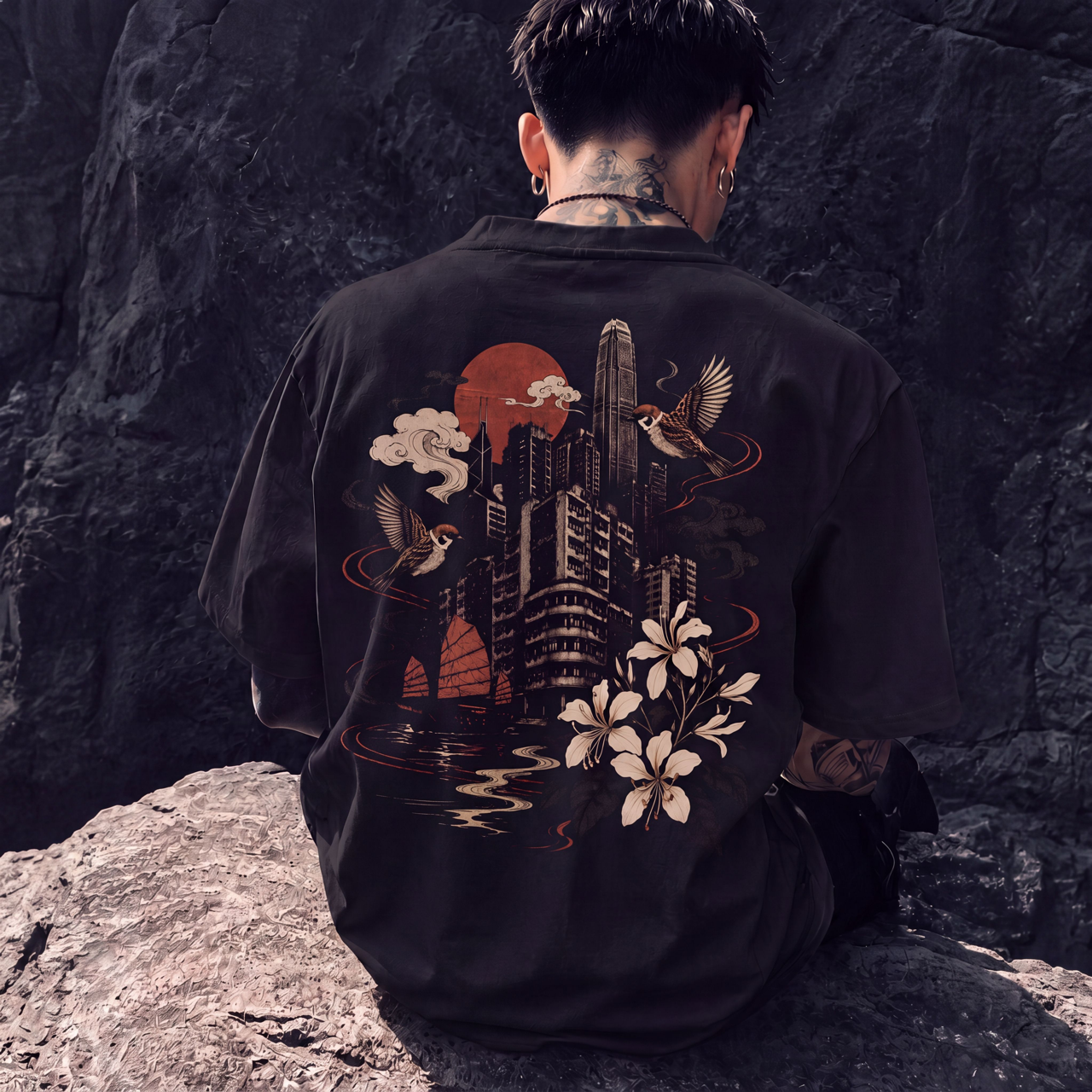 《SPARROW • 麻雀》- The Silhouette Tee
