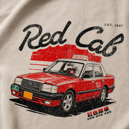 《RED CAB • 紅的》- The Foundation Tee